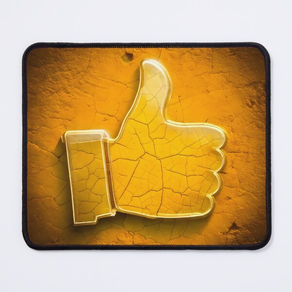 Item preview, thumb like in yellow background designed and sold by stemoir.