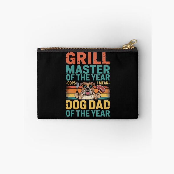 Item preview, Grill Master Dog Dad - Funny BBQ Father's Day Dog Lover designed and sold by BakeryDozen.