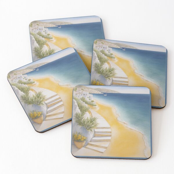Item preview, Brisa Mediterránea - Ilustración en acuarela designed and sold by FilMate.