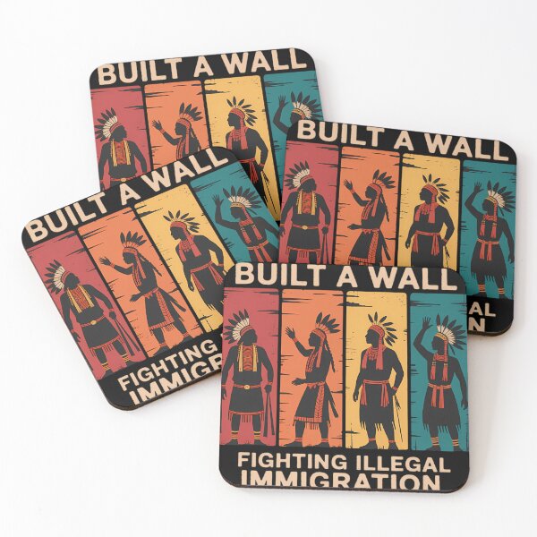 Item preview, We Should Have Built a Wall. Native American designed and sold by blueyeeti.