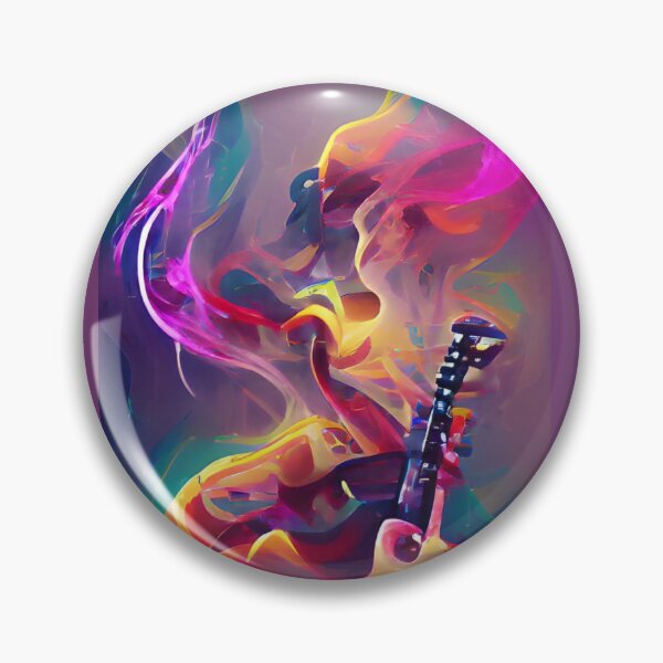 Item preview, The Guitar that set the sky on fire designed and sold by ALAIart.
