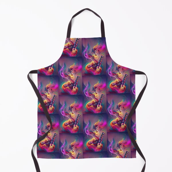 Item preview, The Guitar that set the sky on fire designed and sold by ALAIart.