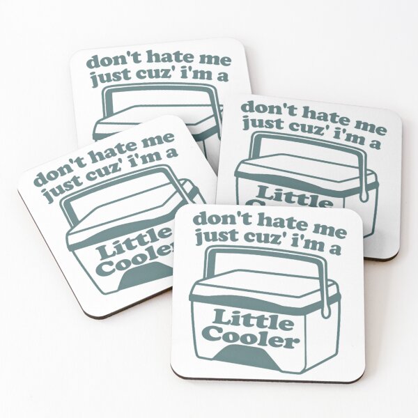 Item preview, Don't Hate Me Just Cuz' I'm a Little Cooler  Tee Gift Funny Trendy Retro Ice Cold - Just Because Im A Little Cooler designed and sold by canva-scharmco.