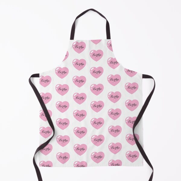 Item preview, Bertha Name with Pink Heart designed and sold by Monika Howarth.