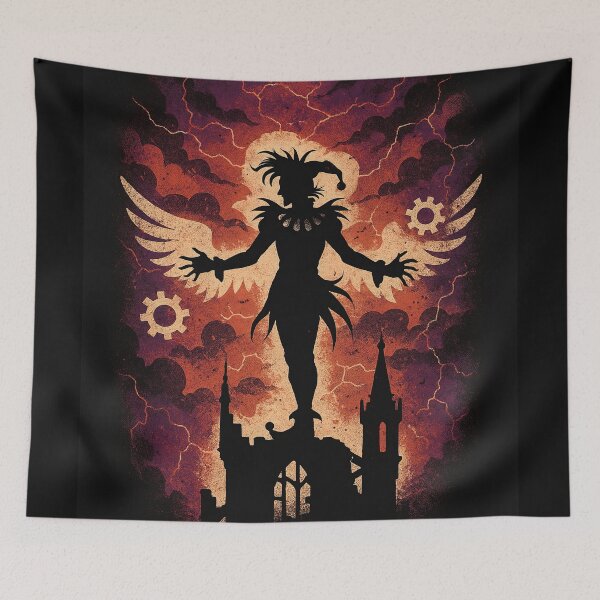 Item preview, Kefka Palazzo Villain Retro Design designed and sold by Retr0Tshirts.