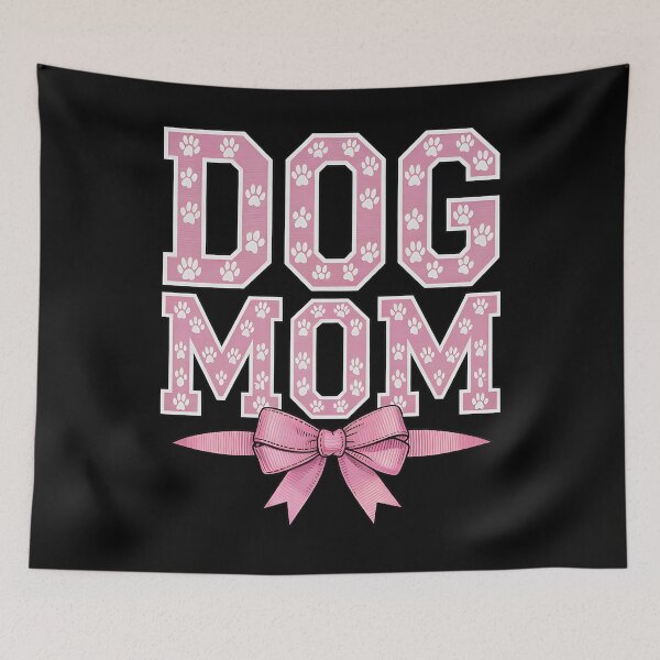 Item preview, Groovy Dog Mom Coquette Bow Dog Paw Mother's Day Mom Life designed and sold by BakeryDozen.