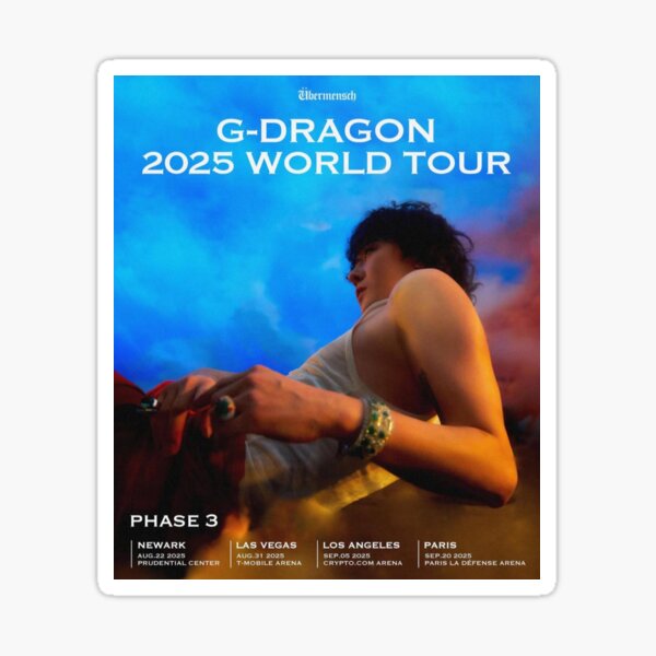 GDRAGON2025WORLDTOUR マステ&STAFF STICKER G-DRAGONジー
