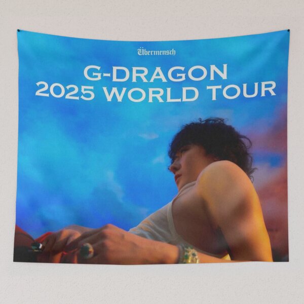 Item preview, G-DRAGON Übermensch poster 2025 World Tour comeback Big Bang kpop group designed and sold by Kpop-Noona.