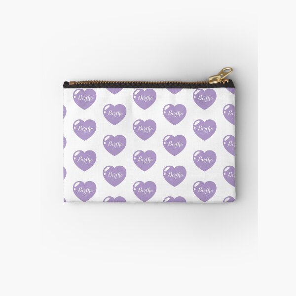Item preview, Bertha Name with Purple Heart  designed and sold by Monika Howarth.
