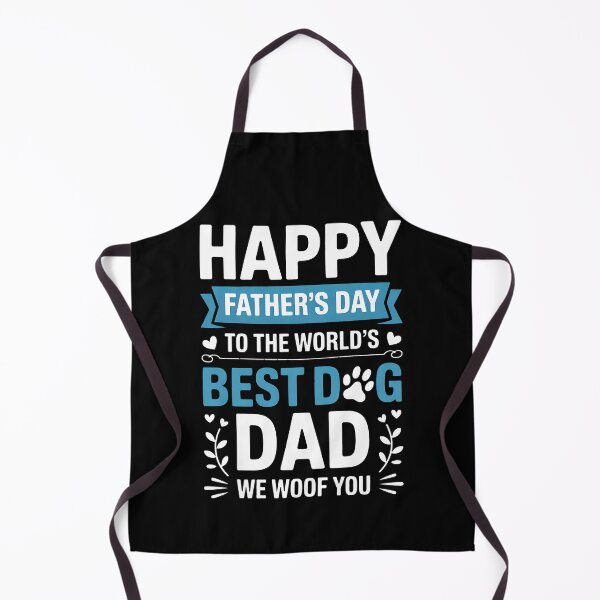 Item preview, Happy Father's Day To The World Best Dog DAD We Woof You designed and sold by BakeryDozen.