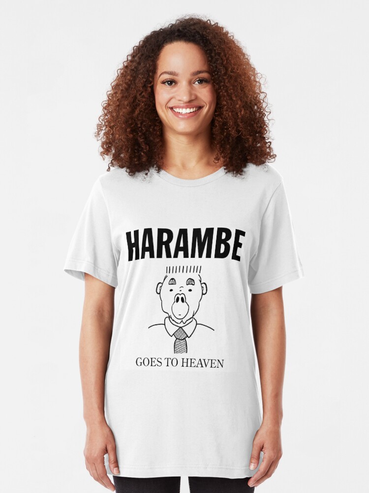 harambe in heaven shirt