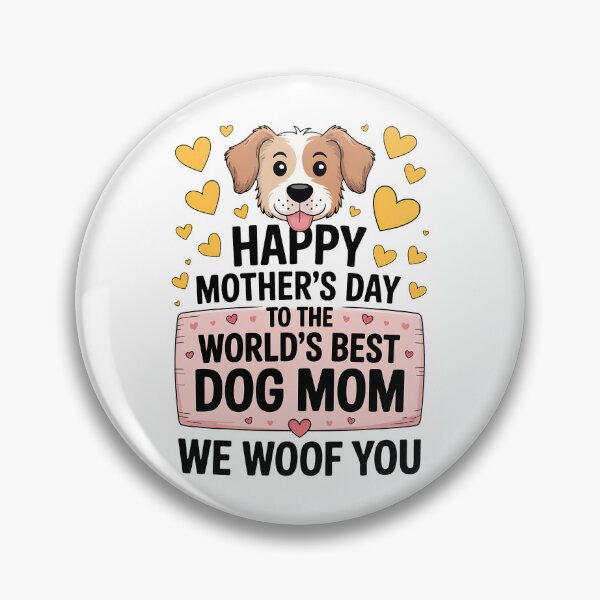 Item preview, Happy Mother's Day To The World Best Dog Mom Dog Lover designed and sold by BakeryDozen.