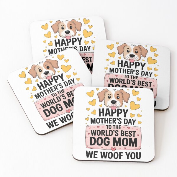 Item preview, Happy Mother's Day To The World Best Dog Mom Dog Lover designed and sold by BakeryDozen.