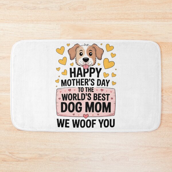 Item preview, Happy Mother's Day To The World Best Dog Mom Dog Lover designed and sold by BakeryDozen.