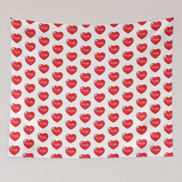 Item preview, Bertha Name with red Heart  designed and sold by Monika Howarth.