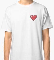 Minecraft Pixel Heart Design Classic T-Shirt