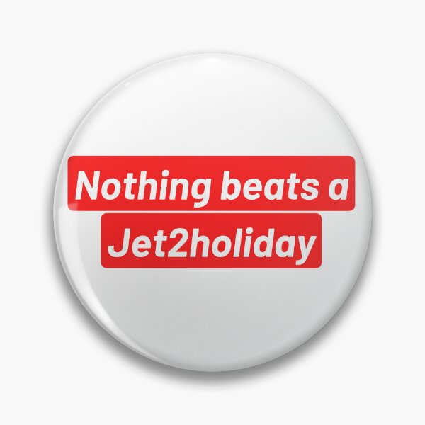 Item preview, nothing beats a jet2holiday t-shirt, funny sticker, stag do, jet2 designed and sold by Bits & Bops Boutique.