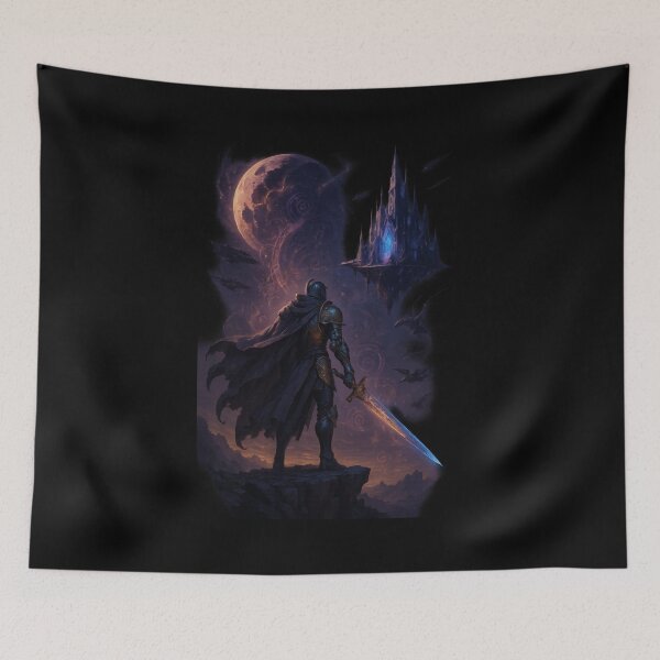 Item preview, Fantasy Sci-Fi Warrior Art designed and sold by SGMark.