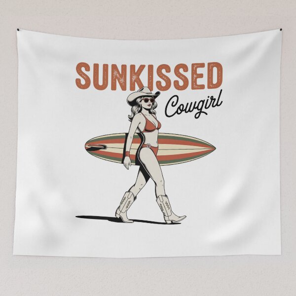 Item preview, Sunkissed Cowgirl Summer Coastal Western designed and sold by Jcat7.