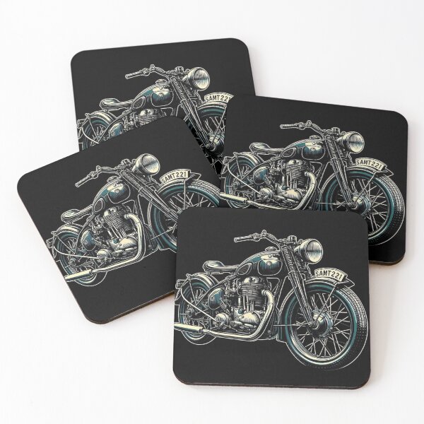 Item preview, Old classic motorcycle  designed and sold by Dogandesighn.