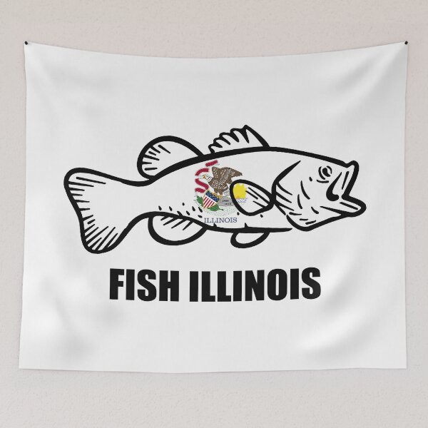 Item preview, Fish Illinois Bass designed and sold by Esskay Designs.