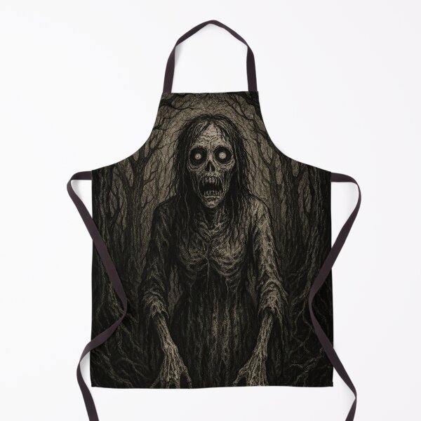 Item preview, Haunting Forest Wraith – Dark Gothic Horror Ink designed and sold by maxthegrem.