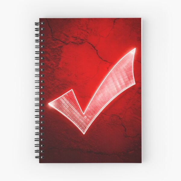 Item preview, positive check icon on red designed and sold by stemoir.