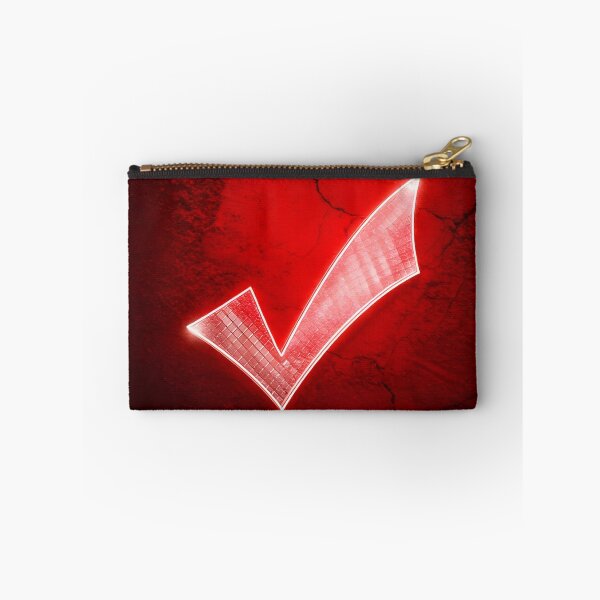 Item preview, positive check icon on red designed and sold by stemoir.