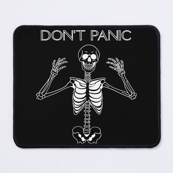 Item preview, Don't Panic Classic Funny T-Shirt designed and sold by OldSkullDesigns.