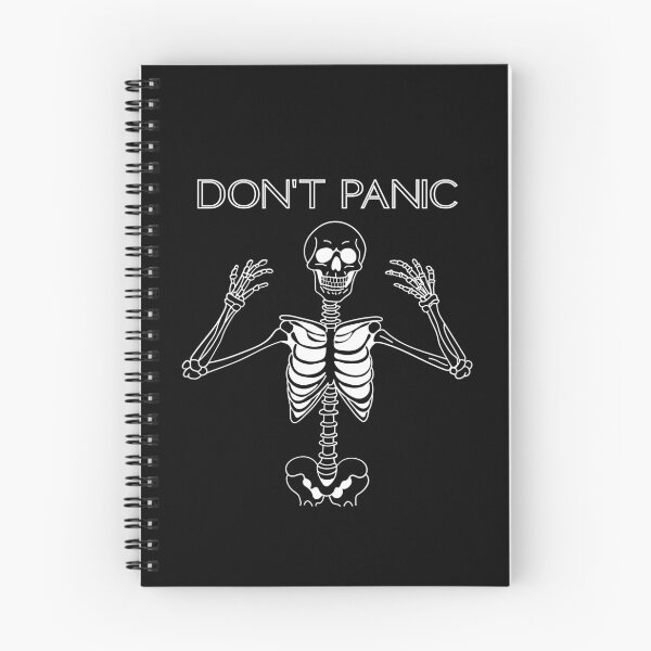 Item preview, Don't Panic Classic Funny T-Shirt designed and sold by OldSkullDesigns.