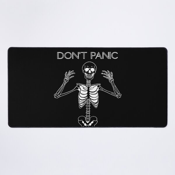 Item preview, Don't Panic Classic Funny T-Shirt designed and sold by OldSkullDesigns.
