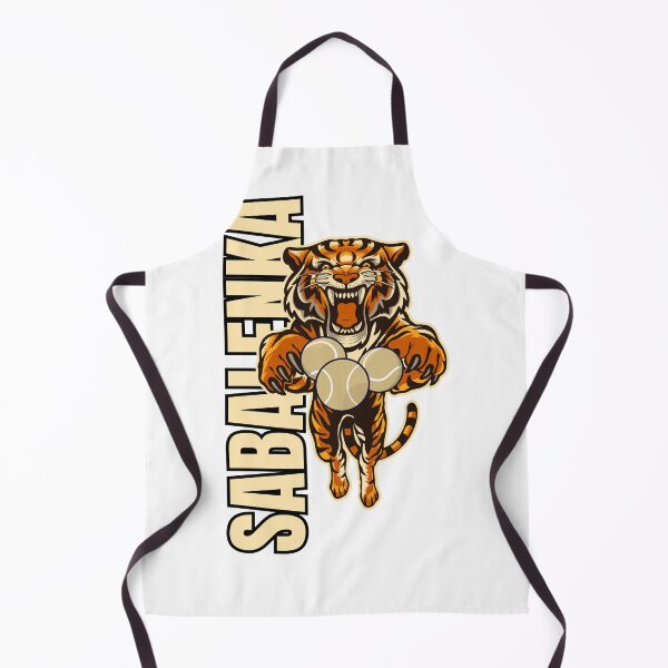 Item preview, Sabalenka tiger and tennis balls designed and sold by AissTee.
