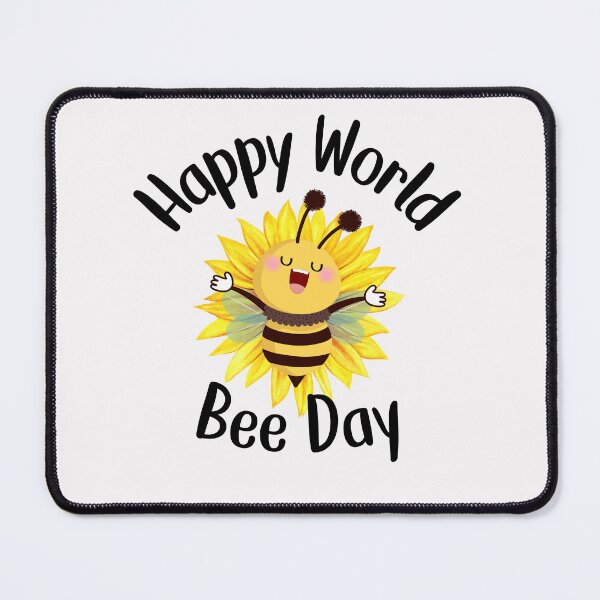 Item preview, Happy World Bee Day designed and sold by HappyLifeCreate.