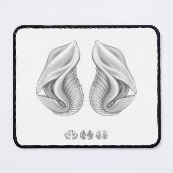 Item preview, Discovery 3. Past meets future. Abstract pencil drawing designed and sold by Heidemüllerin.