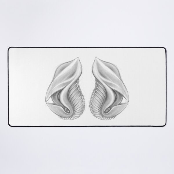 Item preview, Discovery 3. Past meets future. Abstract pencil drawing designed and sold by Heidemüllerin.