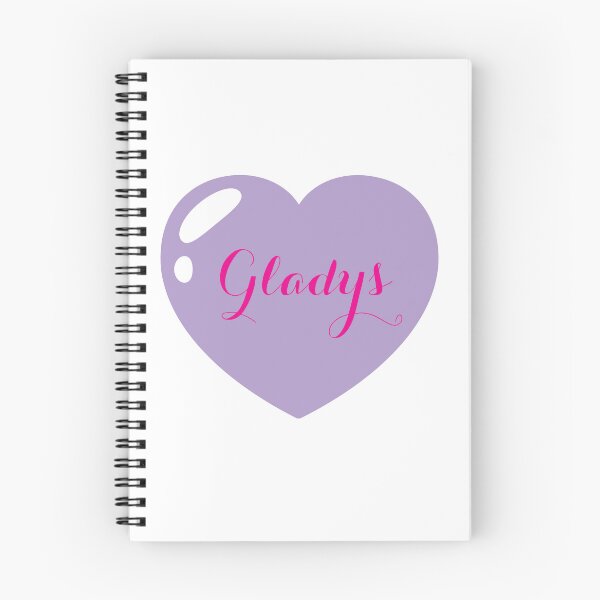 Item preview, Gladys Name with purple Heart  designed and sold by Artbymonika.