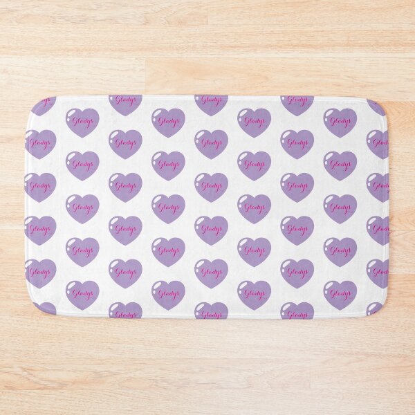 Item preview, Gladys Name with purple Heart  designed and sold by Monika Howarth.