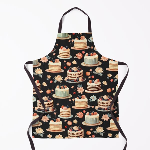 Item preview, Fruit and Chocolate Cake Pattern | Retro Style designed and sold by UnhingedBird.