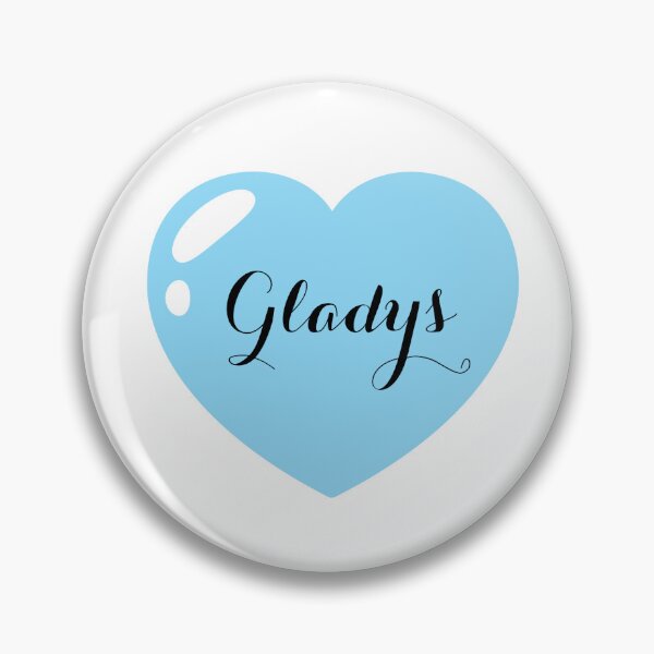 Item preview, Gladys Name with blue Heart  designed and sold by Monika Howarth.
