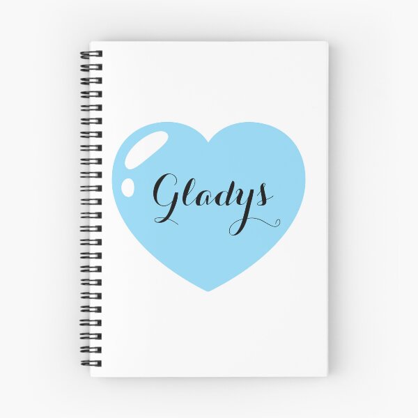 Item preview, Gladys Name with blue Heart  designed and sold by Artbymonika.
