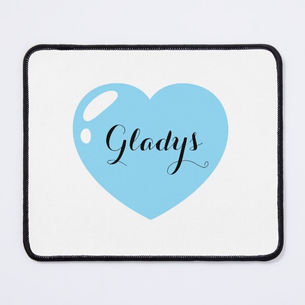 Item preview, Gladys Name with blue Heart  designed and sold by Monika Howarth.