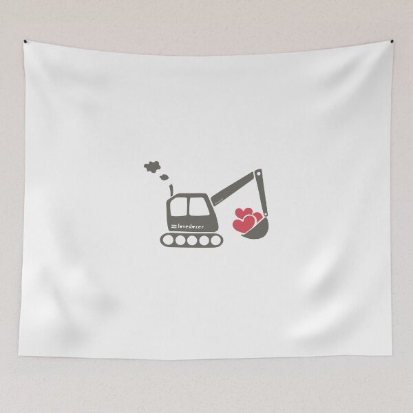 Item preview, The Lovedozer, a bulldozer that brings love designed and sold by alinecarrupt.