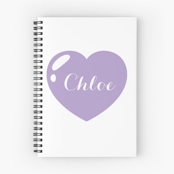 Item preview, Chloe Name with Purple Heart  designed and sold by Monika Howarth.