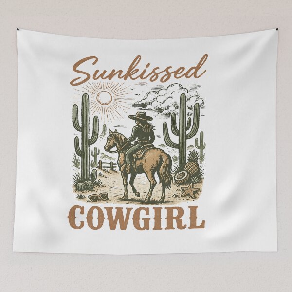 Item preview, Sunkissed Cowgirl Summer Coastal Western designed and sold by Jcat7.