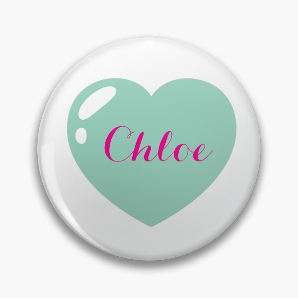 Item preview, Chloe Name with Green Heart  designed and sold by Monika Howarth.