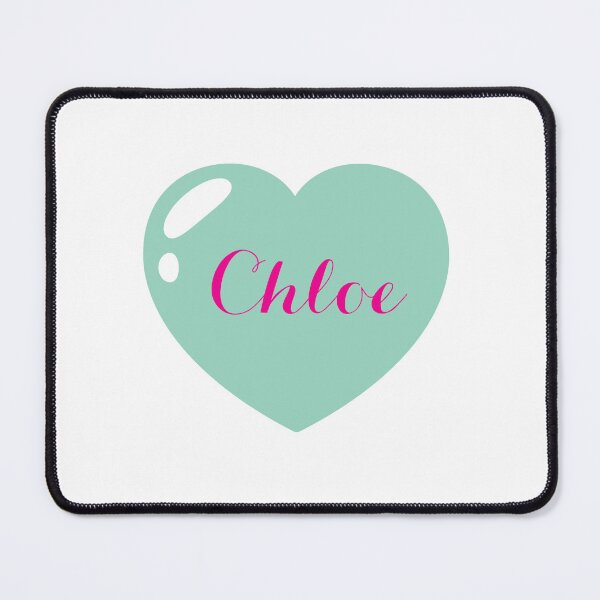 Item preview, Chloe Name with Green Heart designed and sold by Monika Howarth.