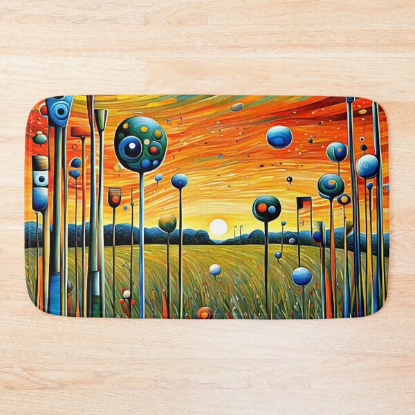 Item preview, Grassy meadows at sunset 2 designed and sold by George Hutton Hunter.