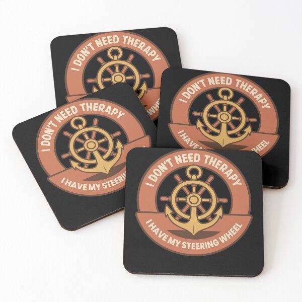 Item preview, Funny Saying Ship Boat Captain Don't Need therapy designed and sold by LuminOrb.