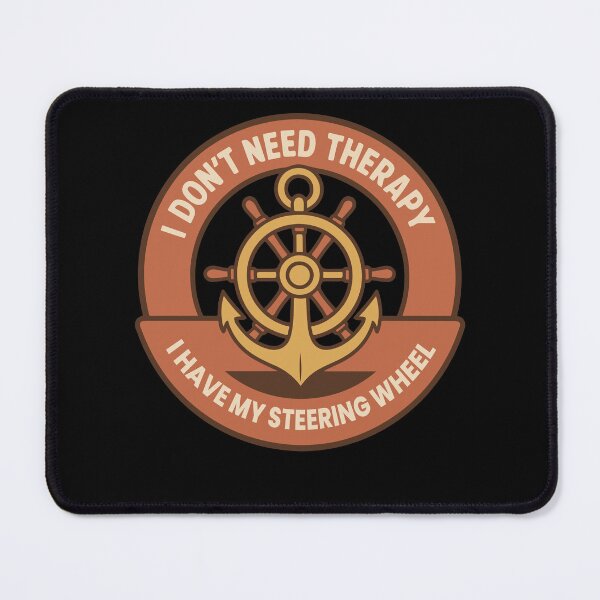 Item preview, Funny Saying Ship Boat Captain Don't Need therapy designed and sold by LuminOrb.