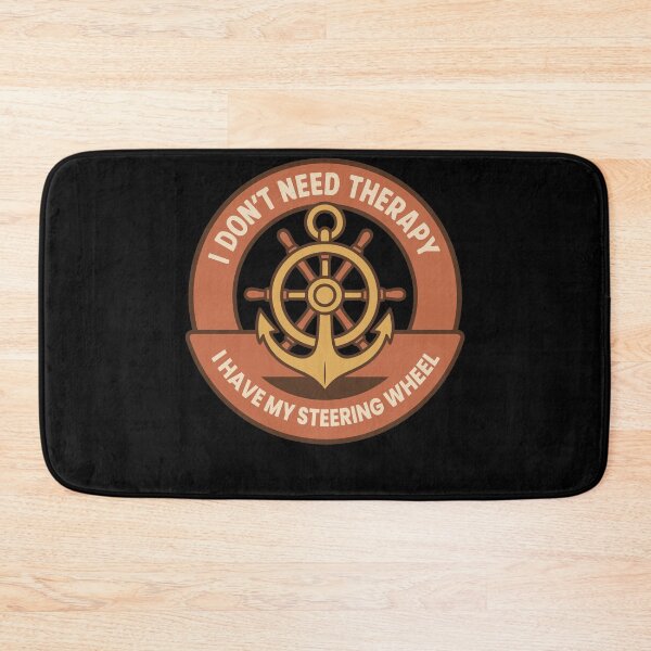 Item preview, Funny Saying Ship Boat Captain Don't Need therapy designed and sold by LuminOrb.